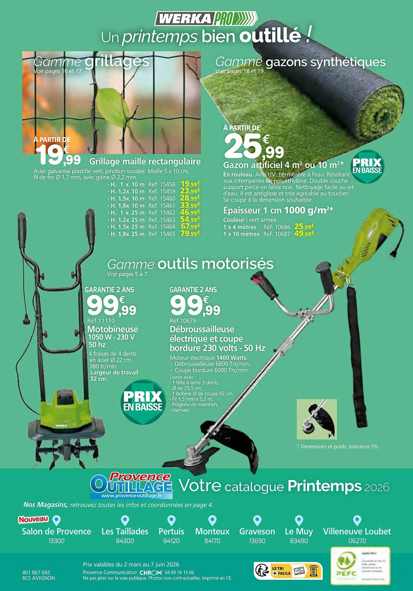 Catalogue Provence Outillage du 2 mars au 7 juin 2026 - Catalogue page 76