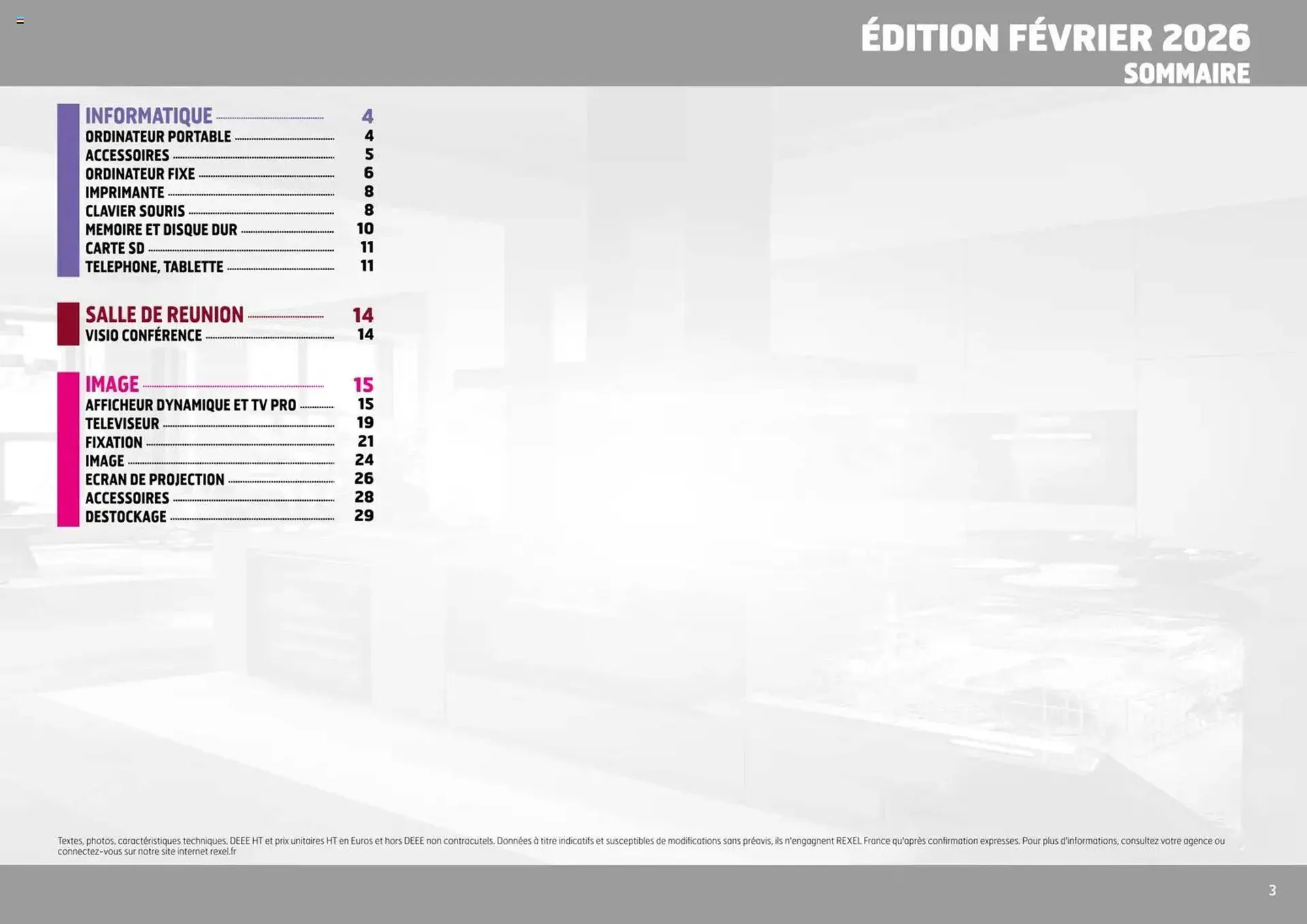 Catalogue Rexel du 3 février au 28 février 2026 - Catalogue page 3