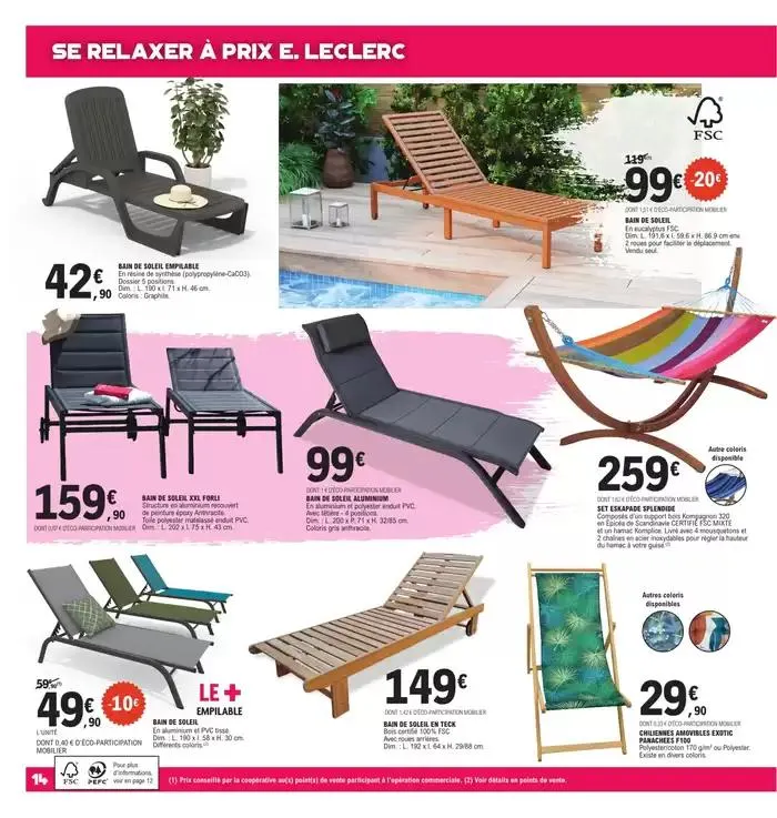 PLEIN AIR GSA du 1 avril au 19 avril 2025 - Catalogue page 14