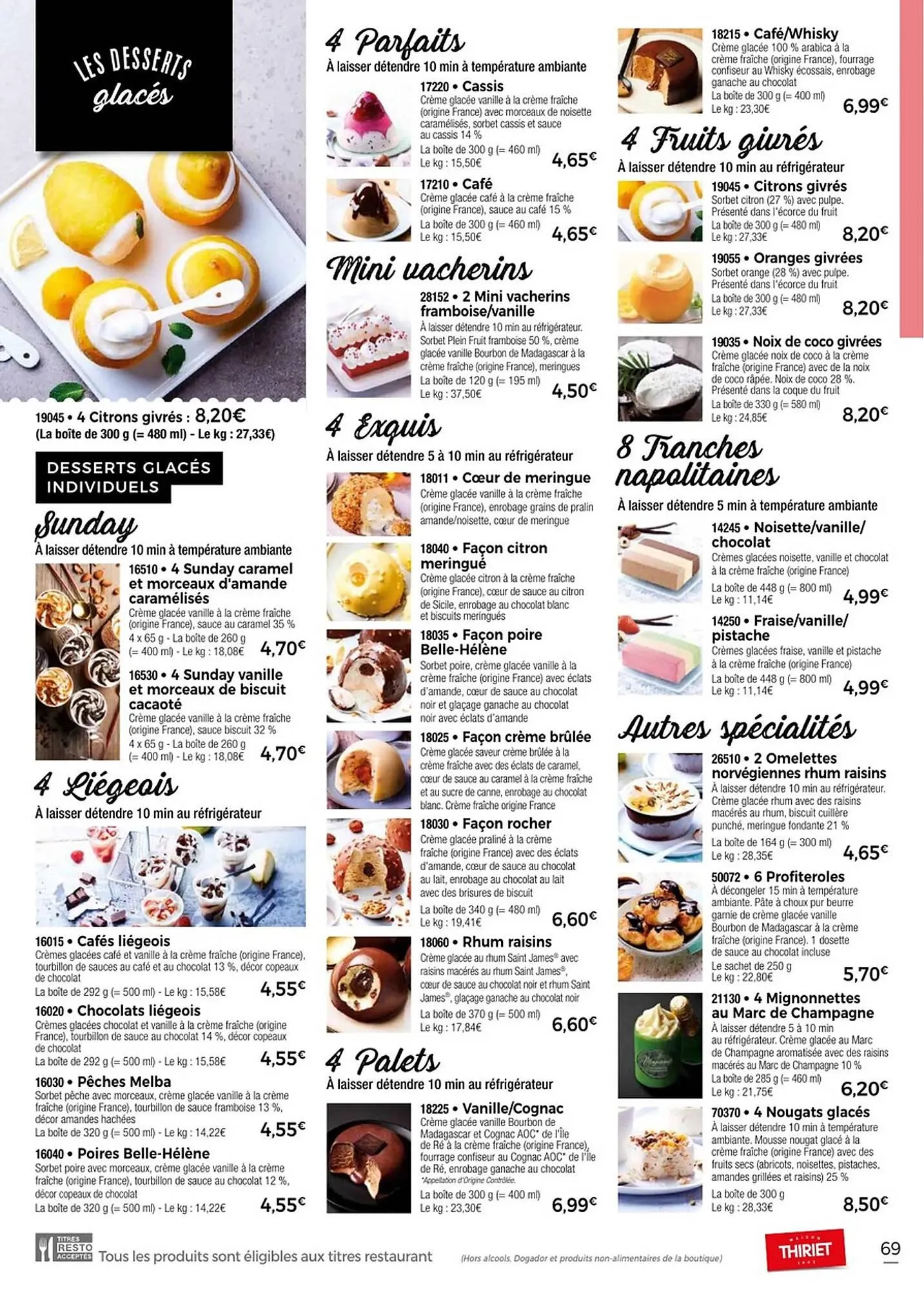 Catalogue Thiriet du 11 juillet au 6 août 2025 - Catalogue page 69