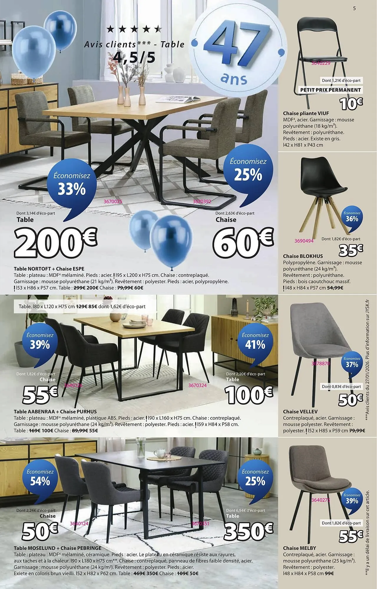Catalogue JYSK du 17 mars au 11 mai 2026 - Catalogue page 5