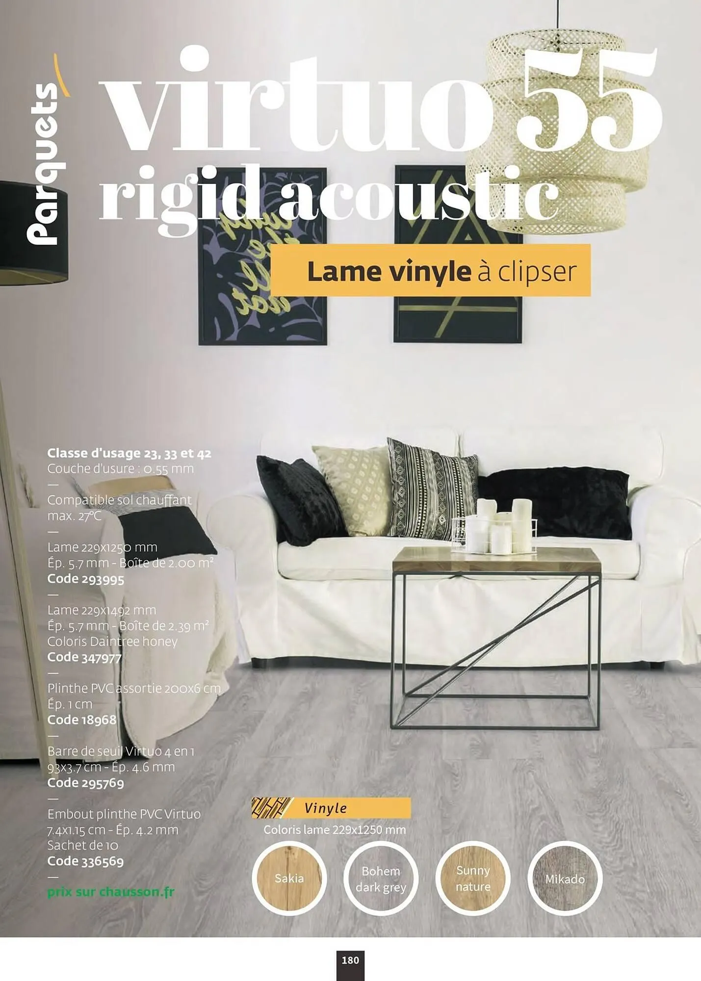 Catalogue Chausson Matériaux du 12 septembre au 31 décembre 2026 - Catalogue page 182