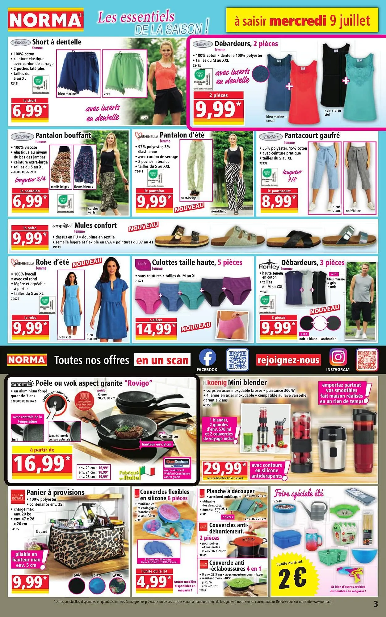 Catalogue Norma du 9 juillet au 15 juillet 2025 - Catalogue page 3