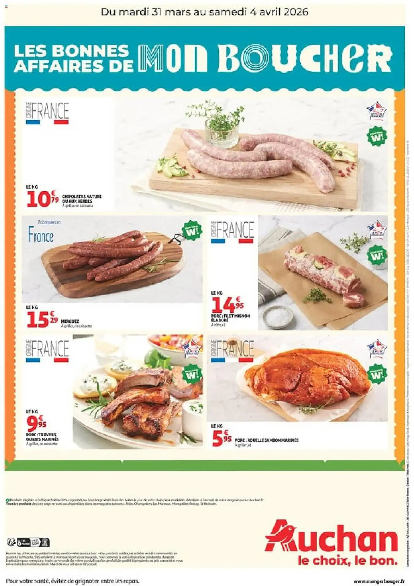 Catalogue Auchan du 31 mars au 4 avril 2026 - Catalogue page 2