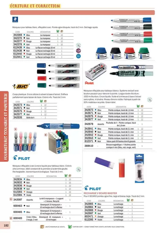 Nos Catalogues Thématiques du 1 janvier au 31 décembre 2025 - Catalogue page 184
