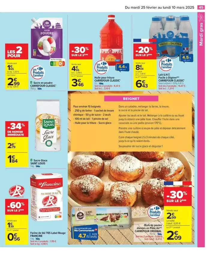 -50% SUR LE 2ÈME - CHOCOLAT ET CAFÉ du 25 février au 10 mars 2025 - Catalogue page 47