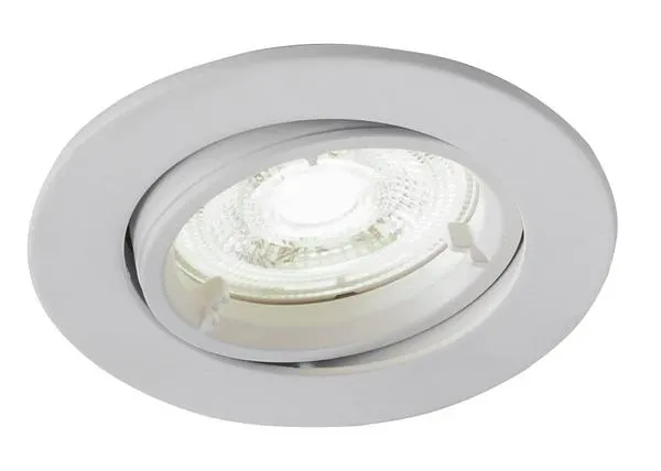 Spot orientable LED intégrée IP20 - Blanc - Colours