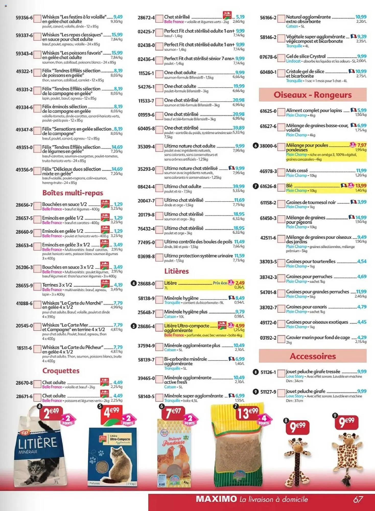 Catalogue Maximo du 2 mars au 29 mars 2026 - Catalogue page 67
