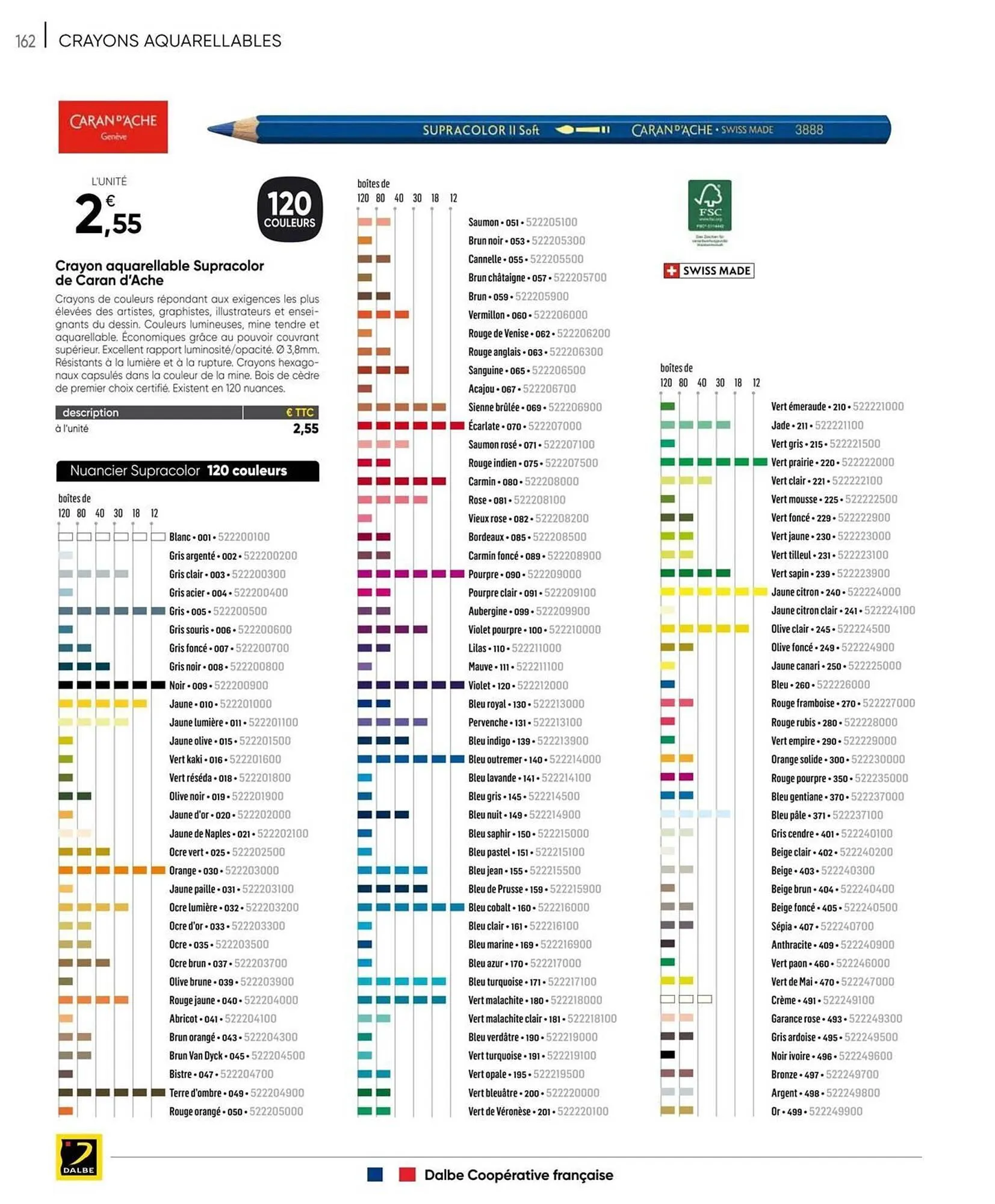 Catalogue Dalbe du 27 janvier au 31 décembre 2025 - Catalogue page 164