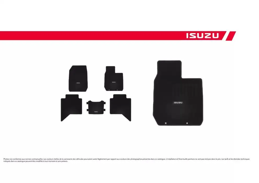 ISUZU SPACE N60B Accessoires du 15 octobre au 15 octobre 2025 - Catalogue page 57