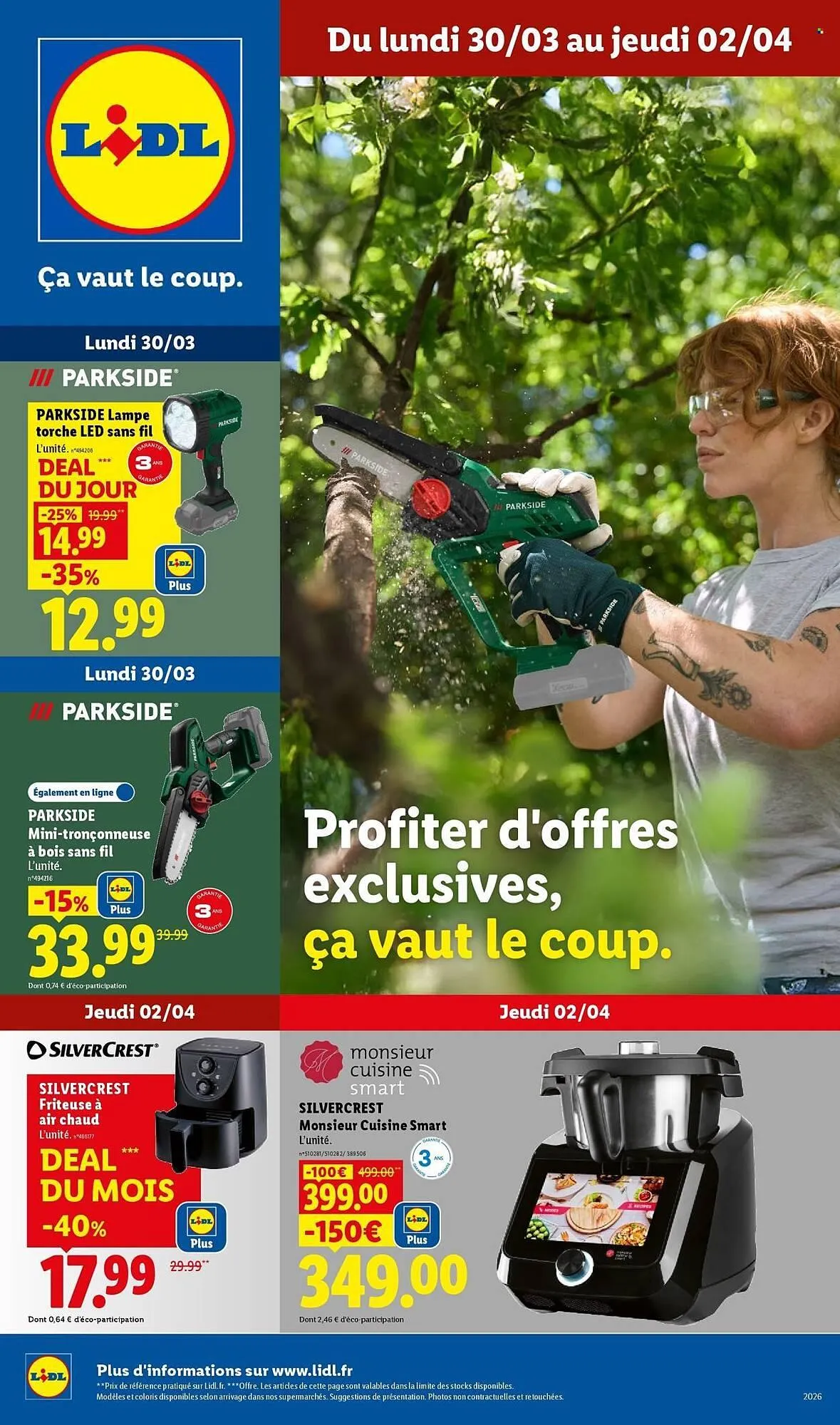 Catalogue Lidl du 30 mars au 2 avril 2026 - Catalogue page 1