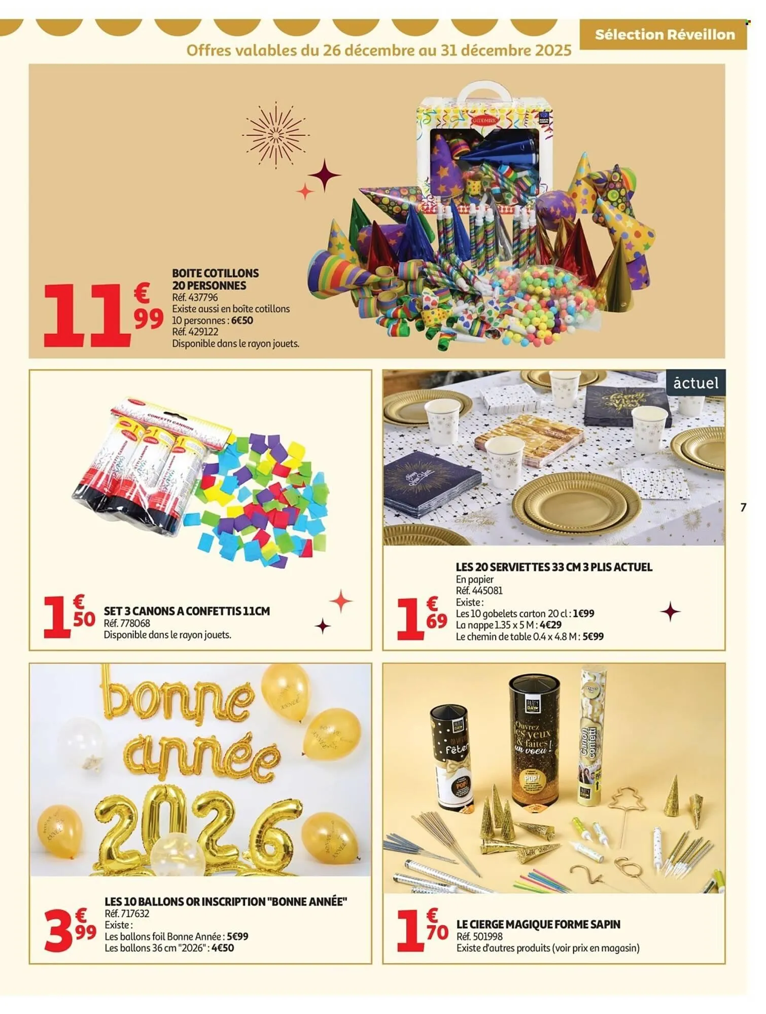 Catalogue Auchan du 26 décembre au 4 janvier 2026 - Catalogue page 7