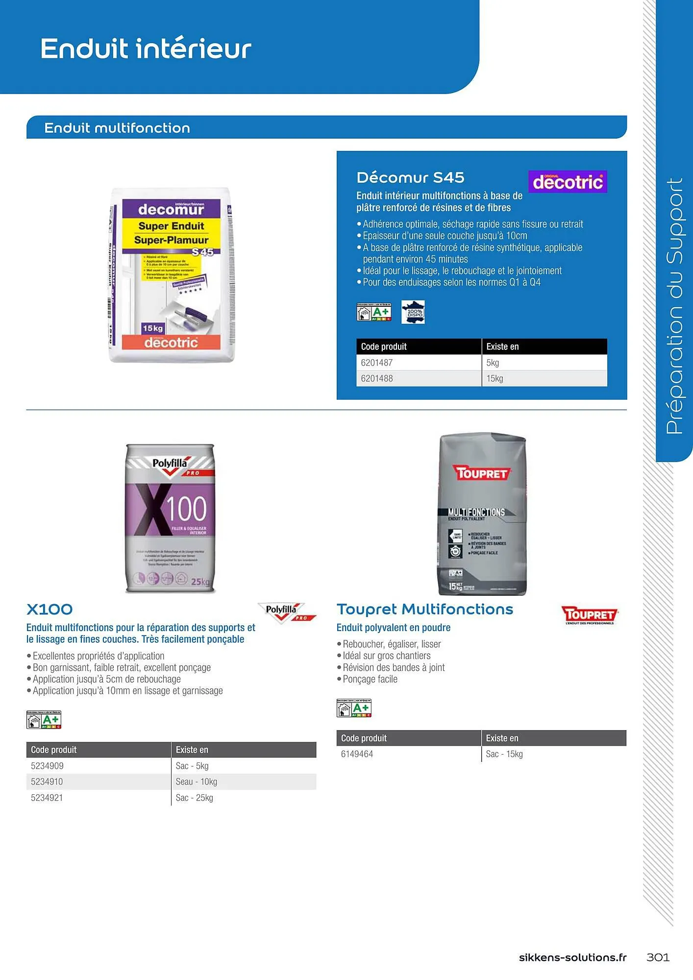 Catalogue Sikkens Solution du 8 janvier au 28 décembre 2025 - Catalogue page 301
