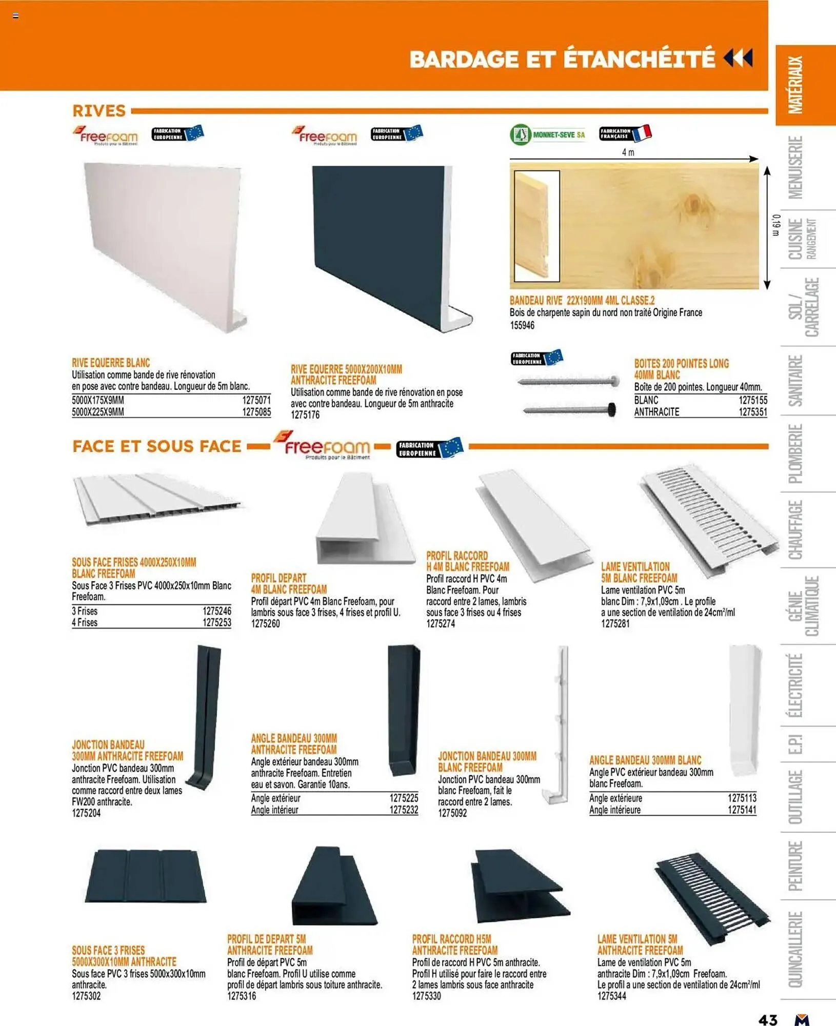 Catalogue Bricoman du 19 mars au 31 décembre 2025 - Catalogue page 43