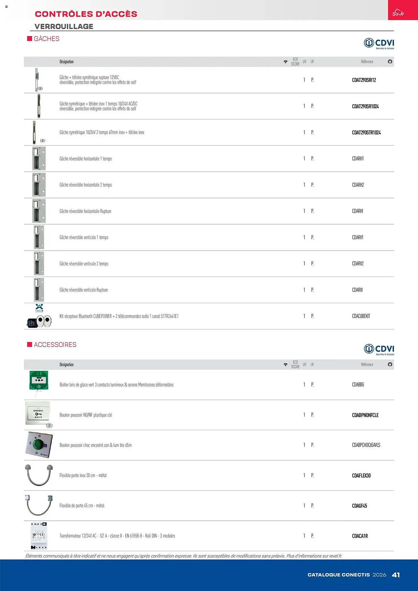 Catalogue Rexel du 10 avril au 31 décembre 2026 - Catalogue page 41