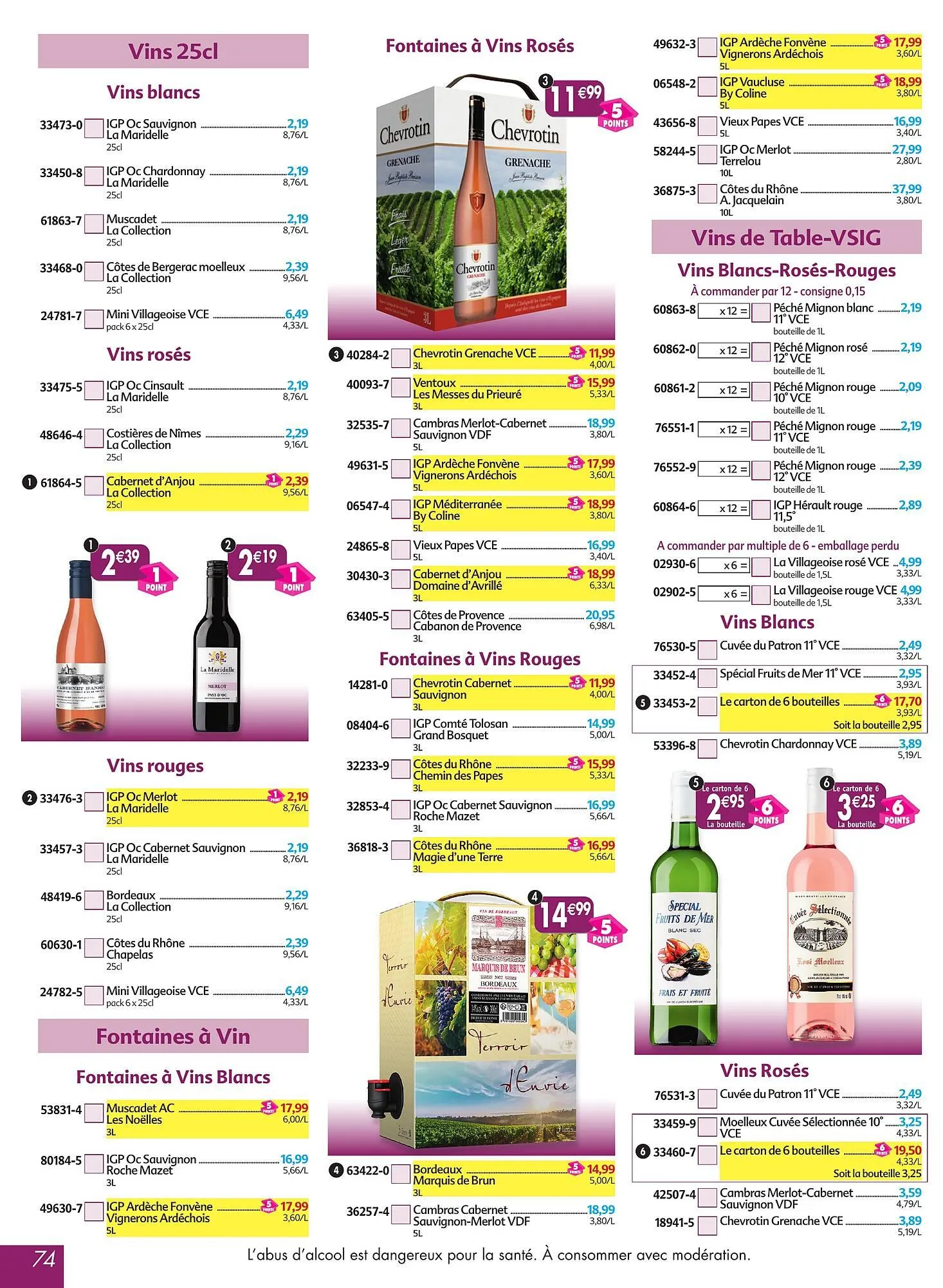 Catalogue Maximo du 30 septembre au 31 octobre 2025 - Catalogue page 74