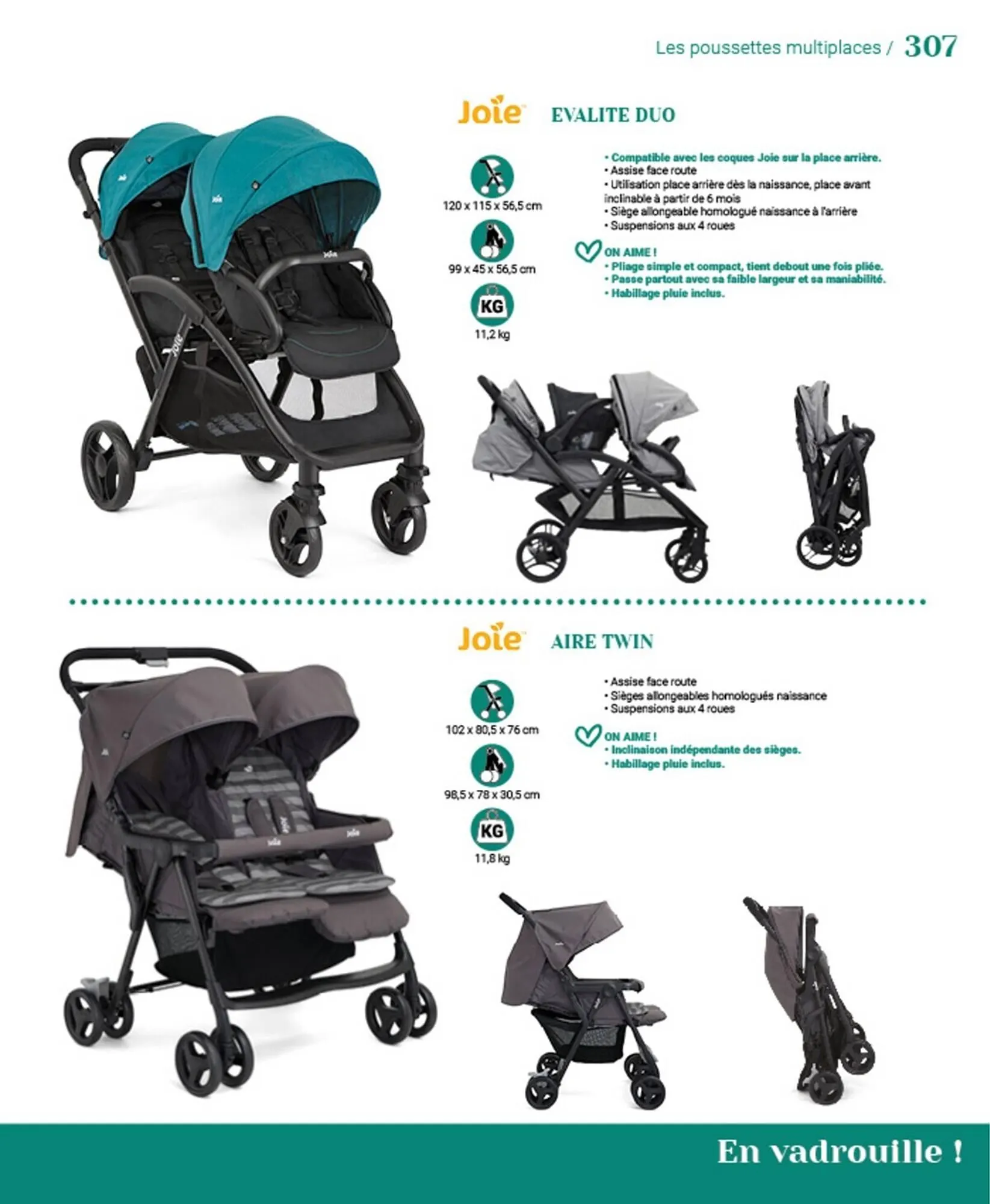 Catalogue autour de bébé du 31 mars au 31 janvier 2024 - Catalogue page 309