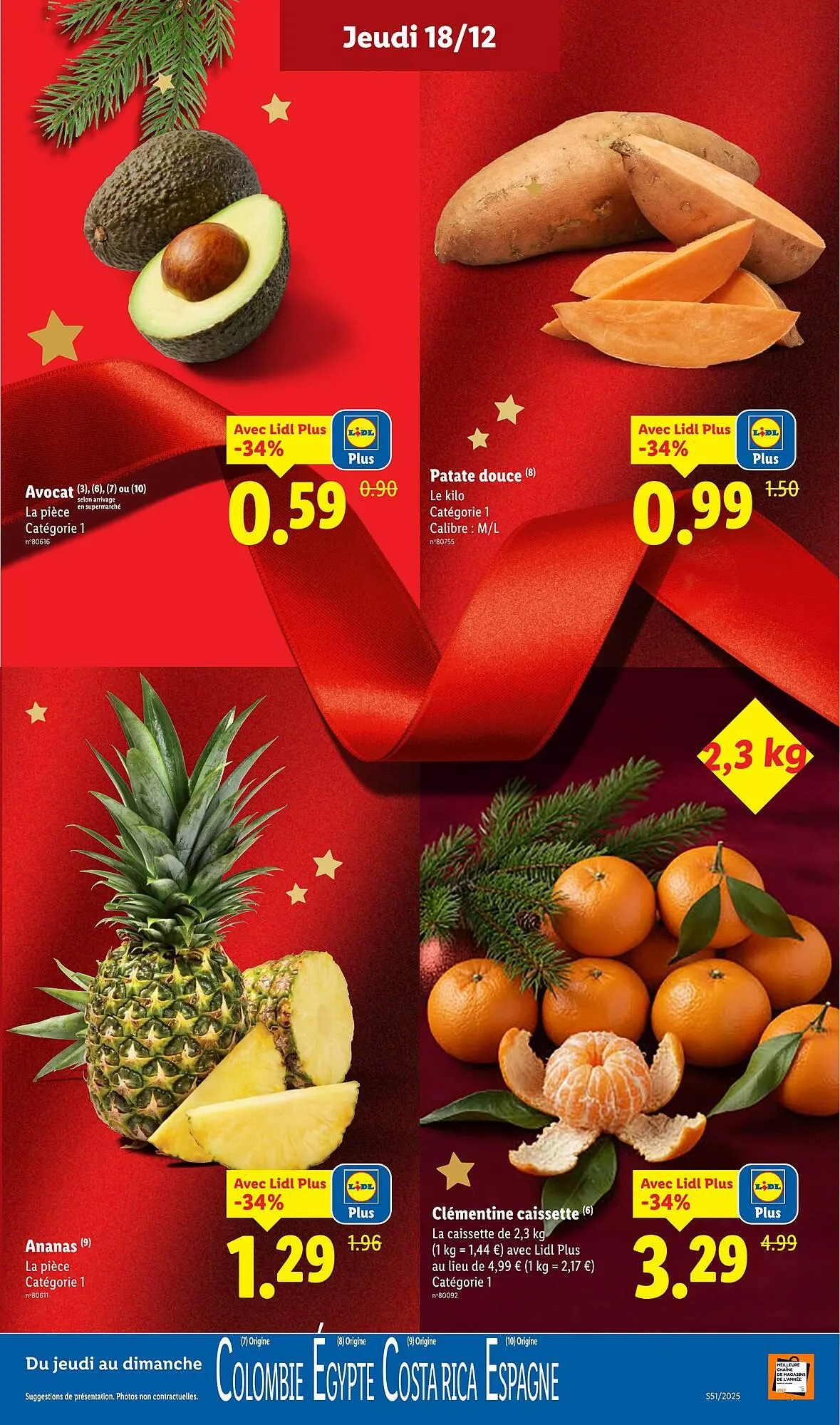 Catalogue Lidl du 18 décembre au 26 décembre 2025 - Catalogue page 3