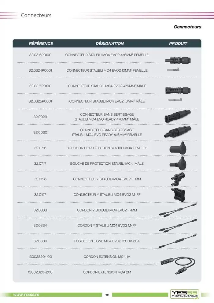 Catalogue Photovoltaique 2025 du 4 mars au 31 décembre 2025 - Catalogue page 50