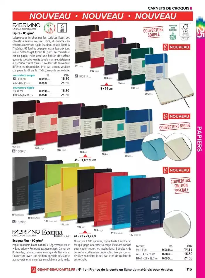 Catalogue Le Géant des Beaux-Arts du 6 janvier au 31 décembre 2025 - Catalogue page 19