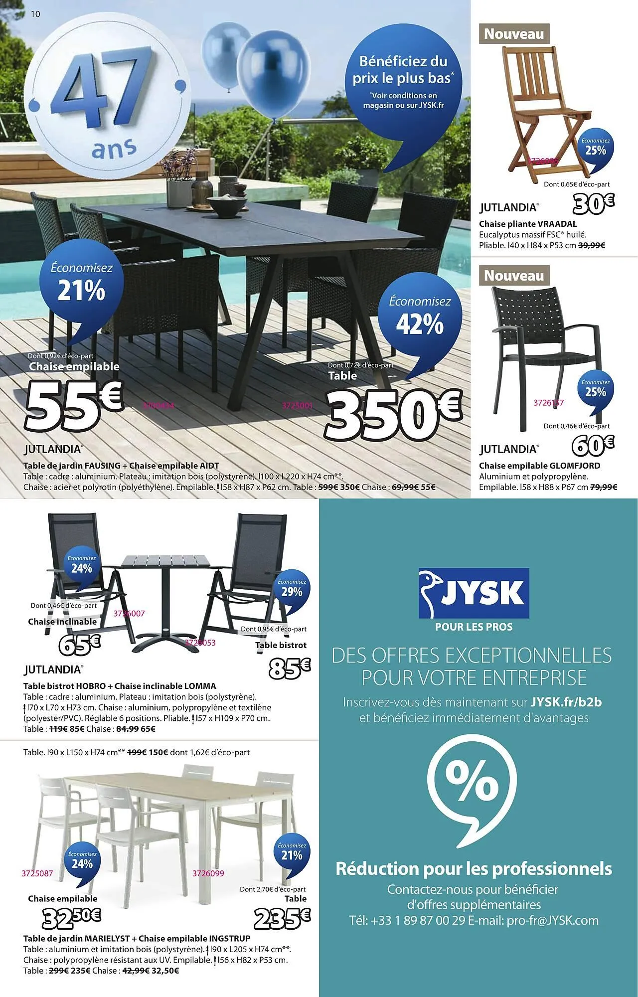 Catalogue JYSK du 17 mars au 11 mai 2026 - Catalogue page 10