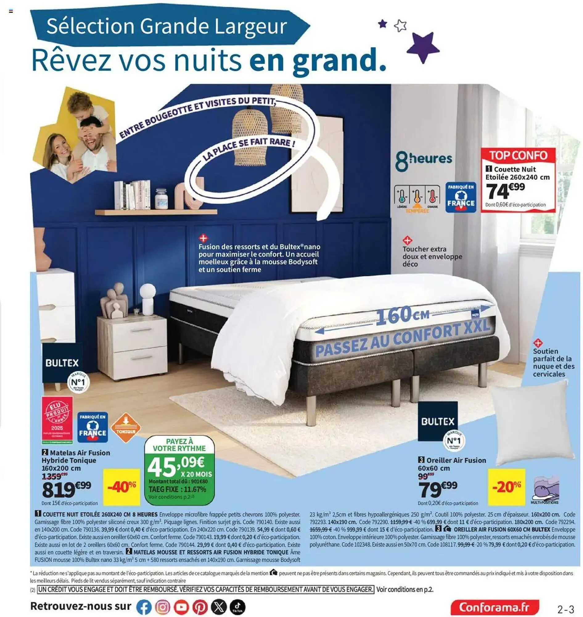 Catalogue Conforama du 10 juin au 7 juillet 2025 - Catalogue page 3