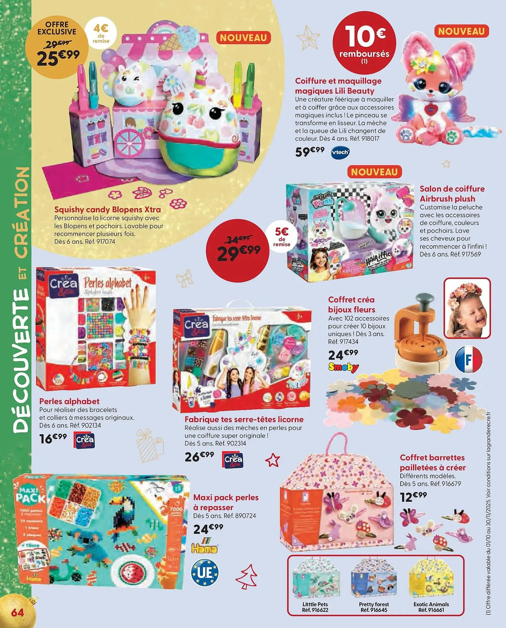 Catalogue La Grande Récré du 15 octobre au 2 décembre 2025 - Catalogue page 64