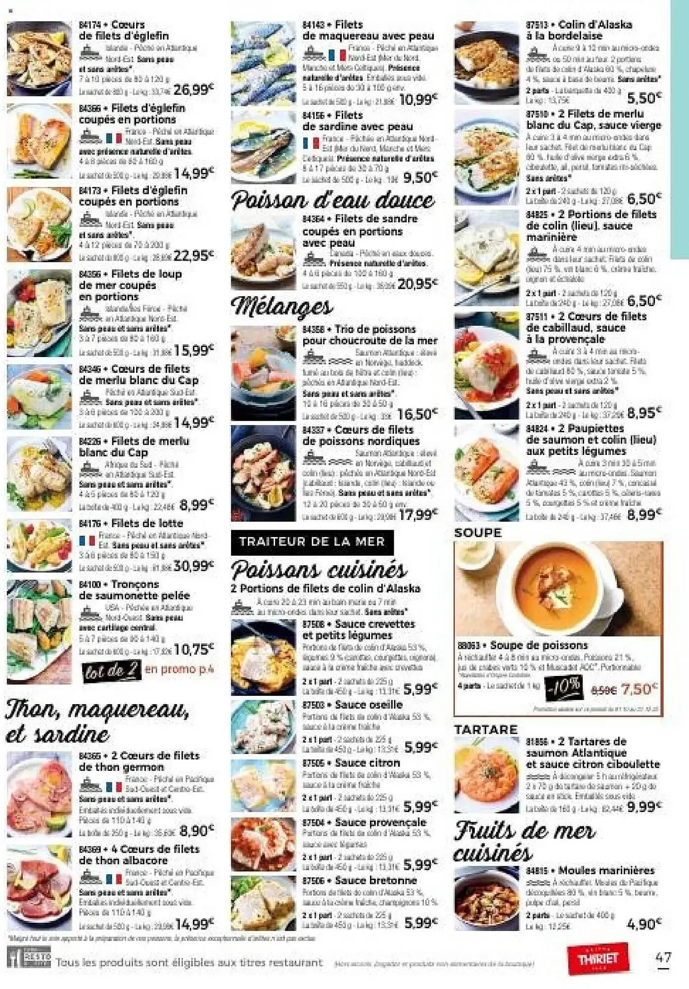 Catalogue Thiriet du 28 octobre au 24 novembre 2025 - Catalogue page 47