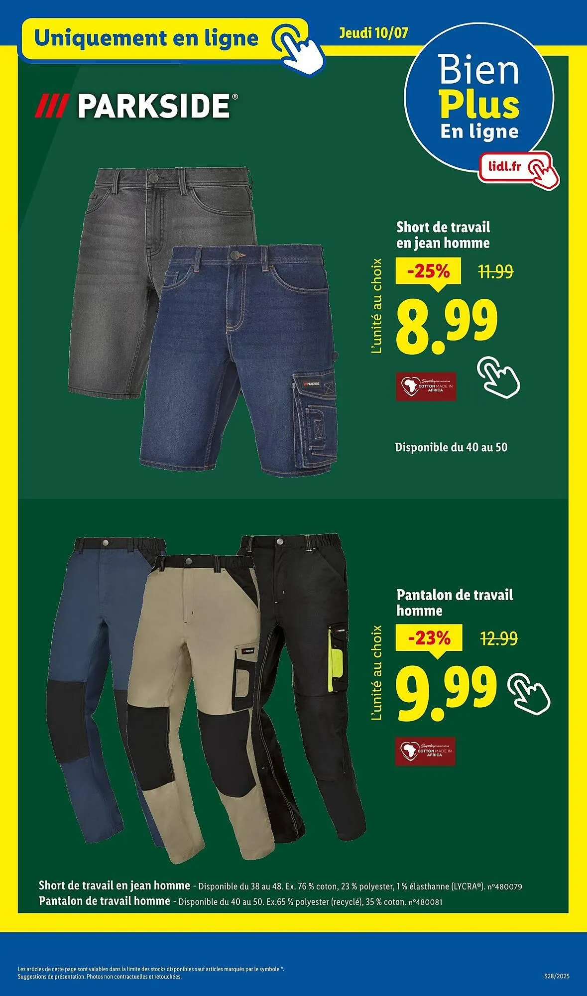 Catalogue Lidl du 10 juillet au 14 juillet 2025 - Catalogue page 15