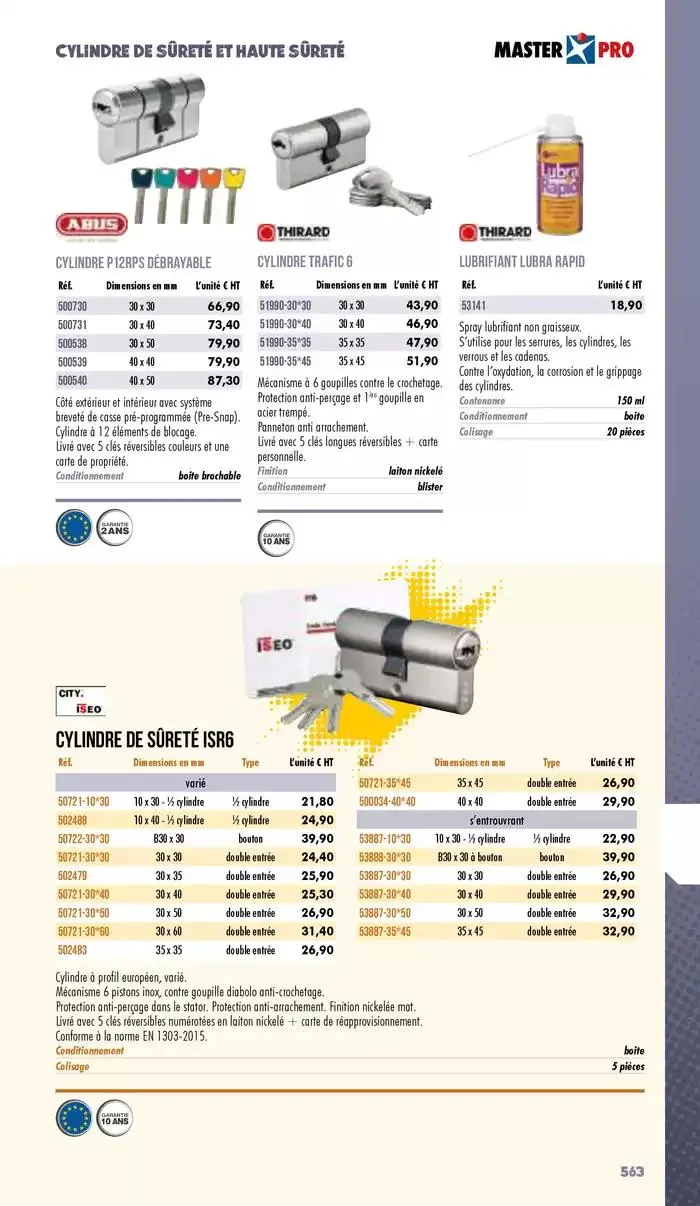 Essentiel Industrie 2025 du 3 janvier au 31 décembre 2025 - Catalogue page 565