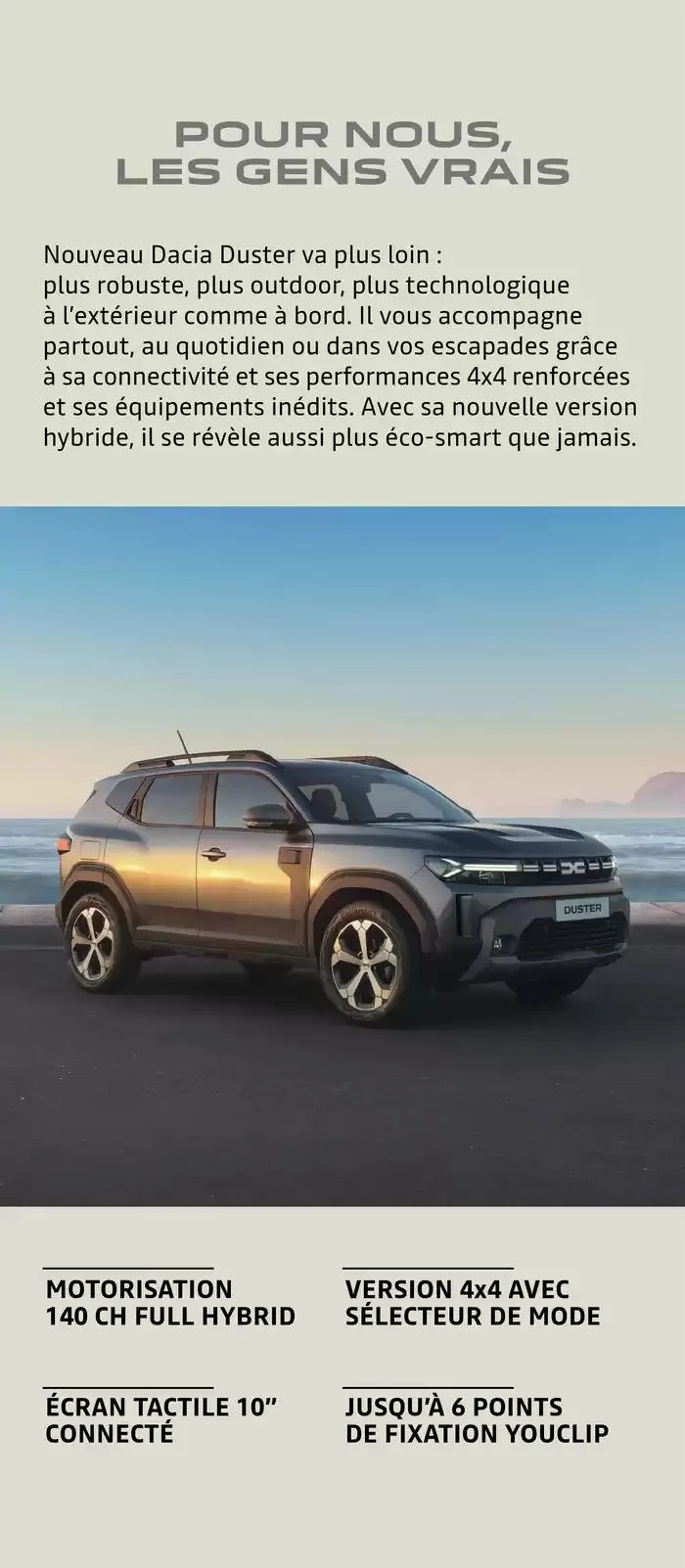 Dacia Nouveau Duster du 12 novembre au 12 novembre 2025 - Catalogue page 2