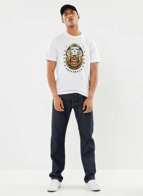 T-shirt - JORHEAVENS TEE SS CREW NECK SN - Blanc