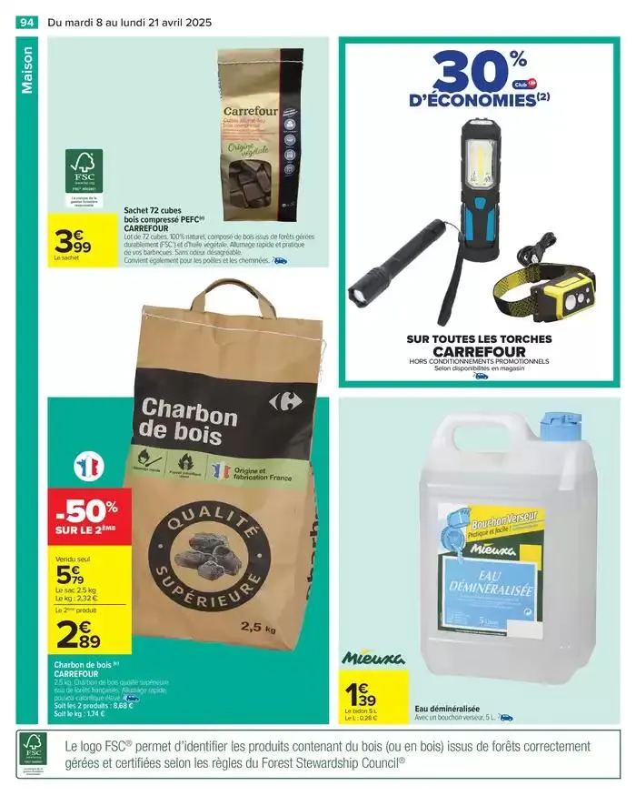 JOYEUSES PÂQUES & MEILLEURS PRIX du 8 avril au 21 avril 2025 - Catalogue page 96