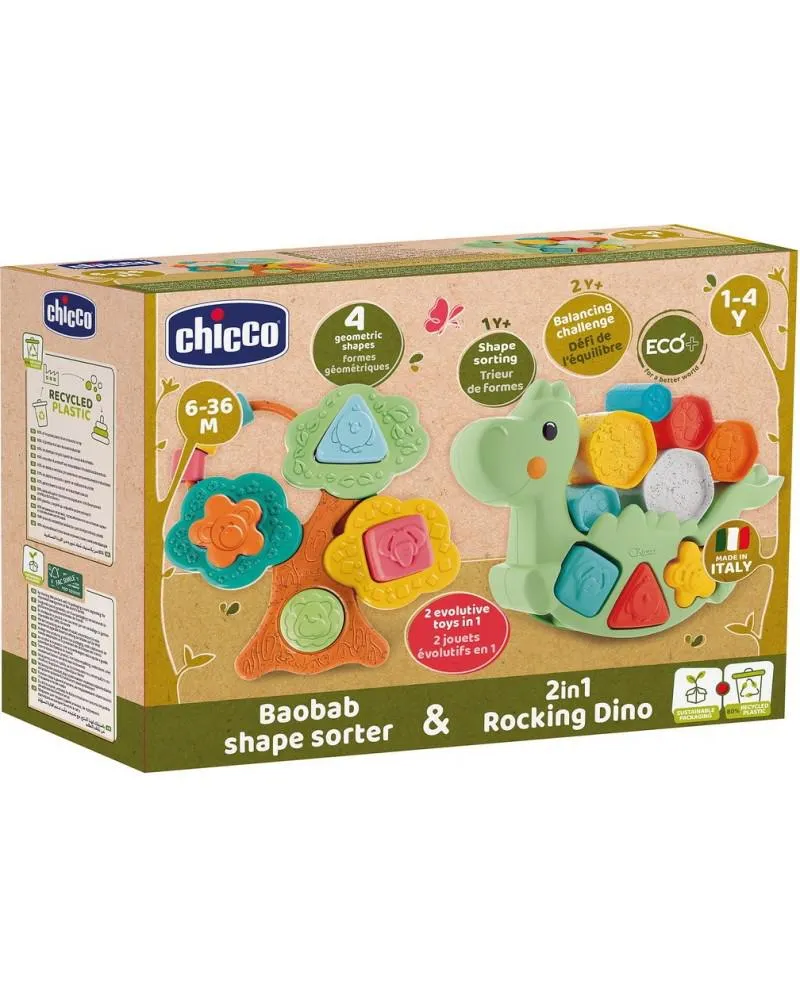 LINO LE DINO ET BAOBAB A FORME