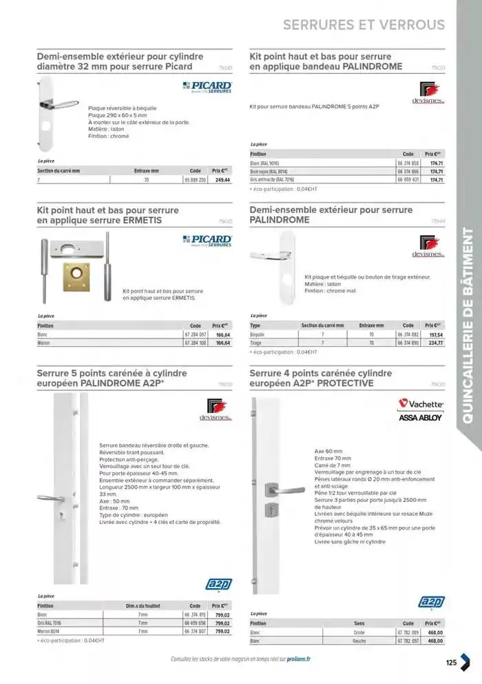 Catalogue général du 11 mars au 31 décembre 2025 - Catalogue page 127