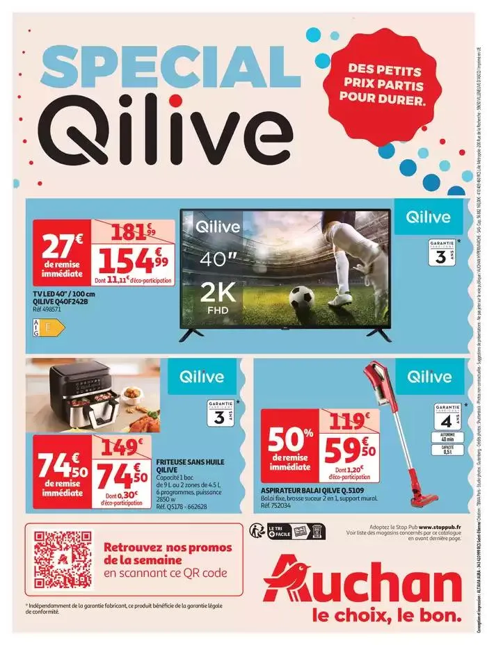 Electro show supermarché : Prix serrés, choix allongé du 11 mars au 23 mars 2025 - Catalogue page 28