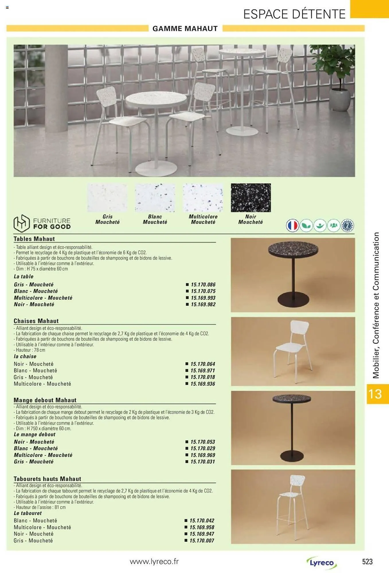 Catalogue Lyreco du 15 mai au 31 décembre 2023 - Catalogue page 523