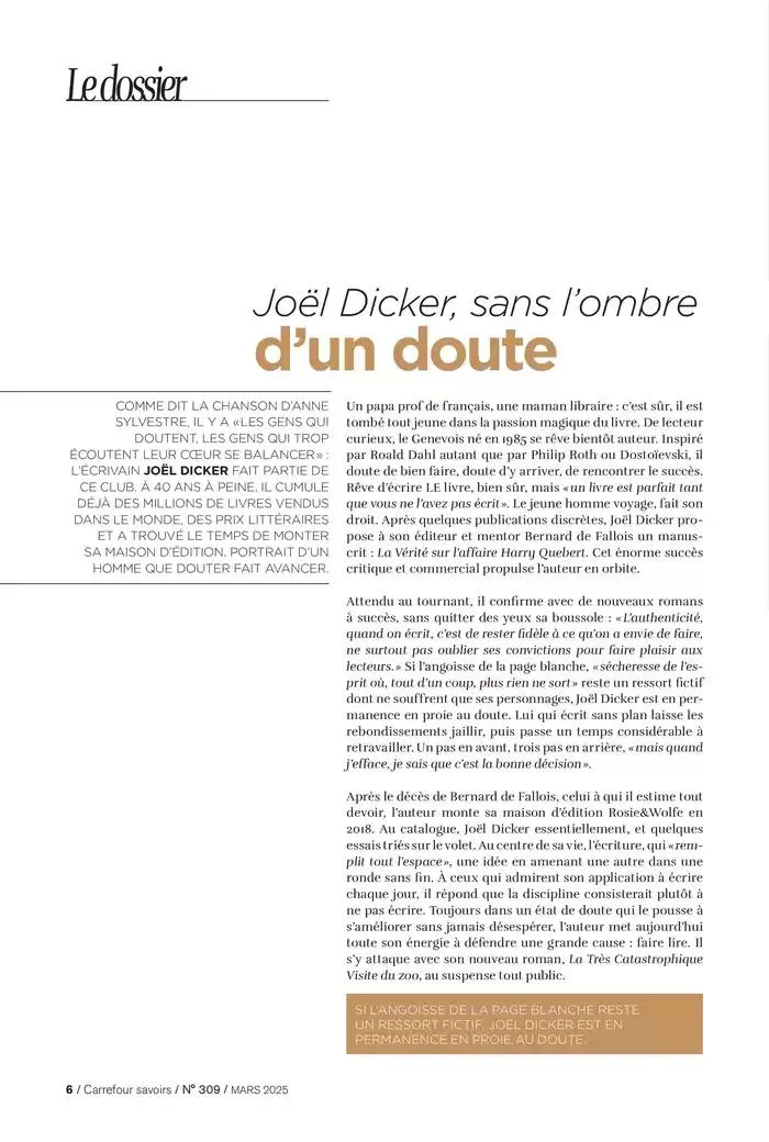 A CHACUN SA CULTURE du 3 mars au 31 mars 2025 - Catalogue page 6