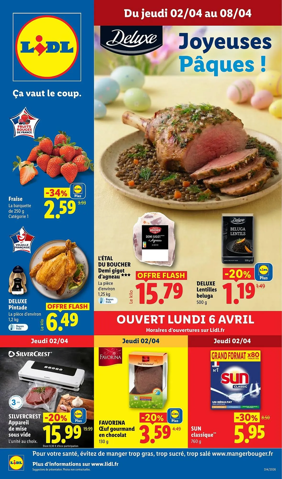 Catalogue Lidl du 2 avril au 8 avril 2026 - Catalogue page 1