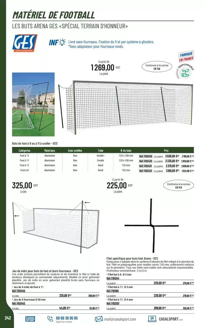 ÉQUIPEMENT SPORTIF du 6 mars au 31 décembre 2025 - Catalogue page 214