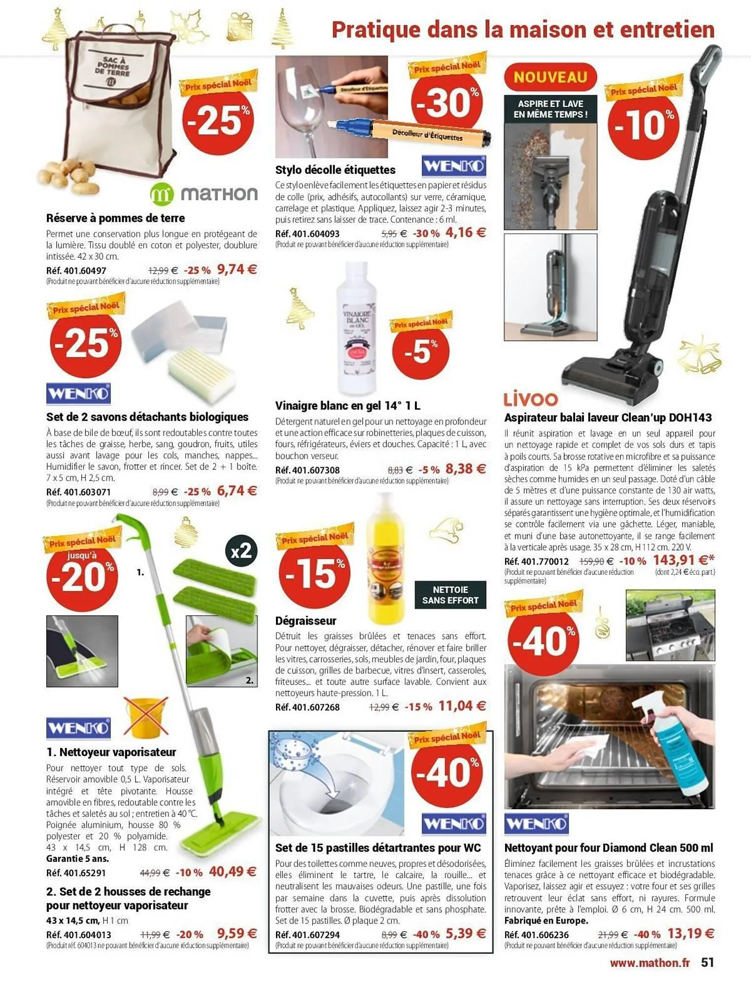 Catalogue Mathon du 28 octobre au 31 décembre 2025 - Catalogue page 51