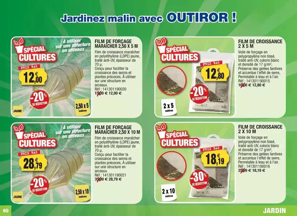 Arrivages de printemps du 6 février au 31 mai 2025 - Catalogue page 60