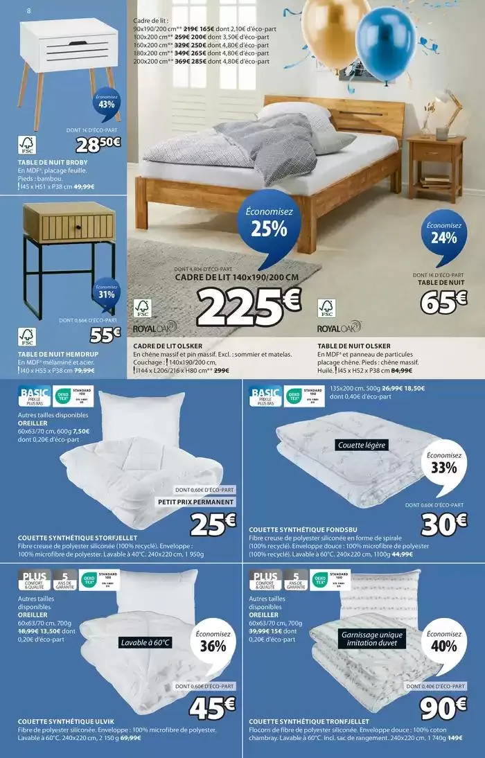 Offres exceptionnelles du 25 mars au 12 mai 2025 - Catalogue page 8