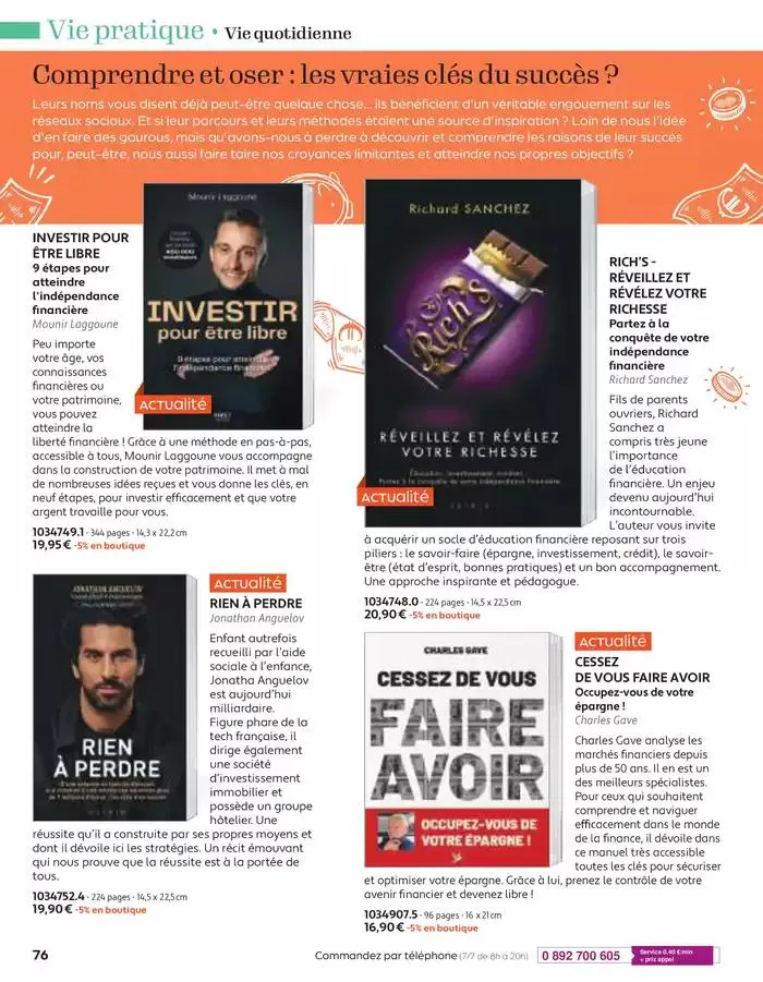 Mai - Juin 2025 du 30 avril au 30 juin 2025 - Catalogue page 76