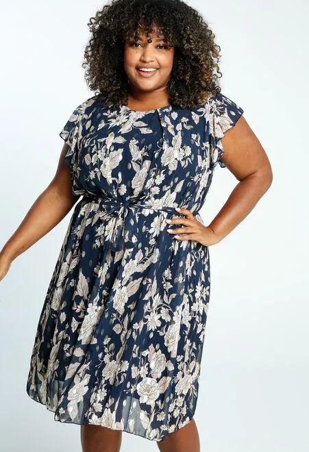 Robe courte en voile