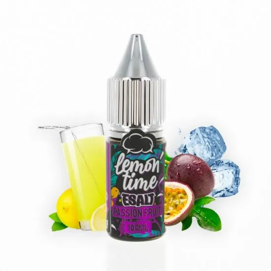LEMON TIME PASSION FRUIT SEL DE NICOTINE 10ML ELIQUID FRANCE