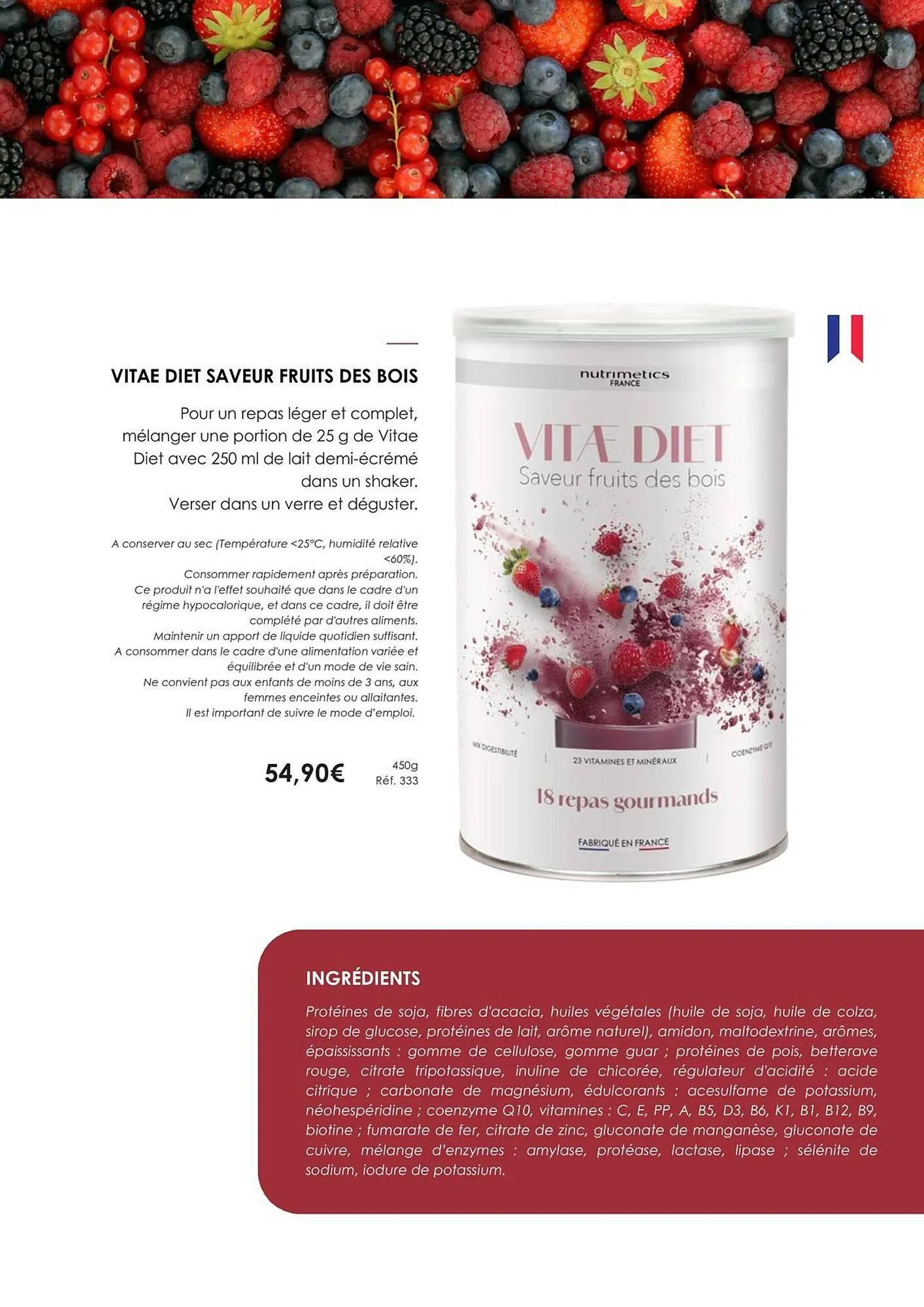 Catalogue Nutrimetics du 6 janvier au 31 décembre 2025 - Catalogue page 50