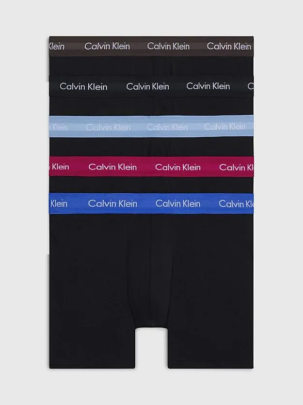 Lot de 5 boxers longs - Cotton Stretch