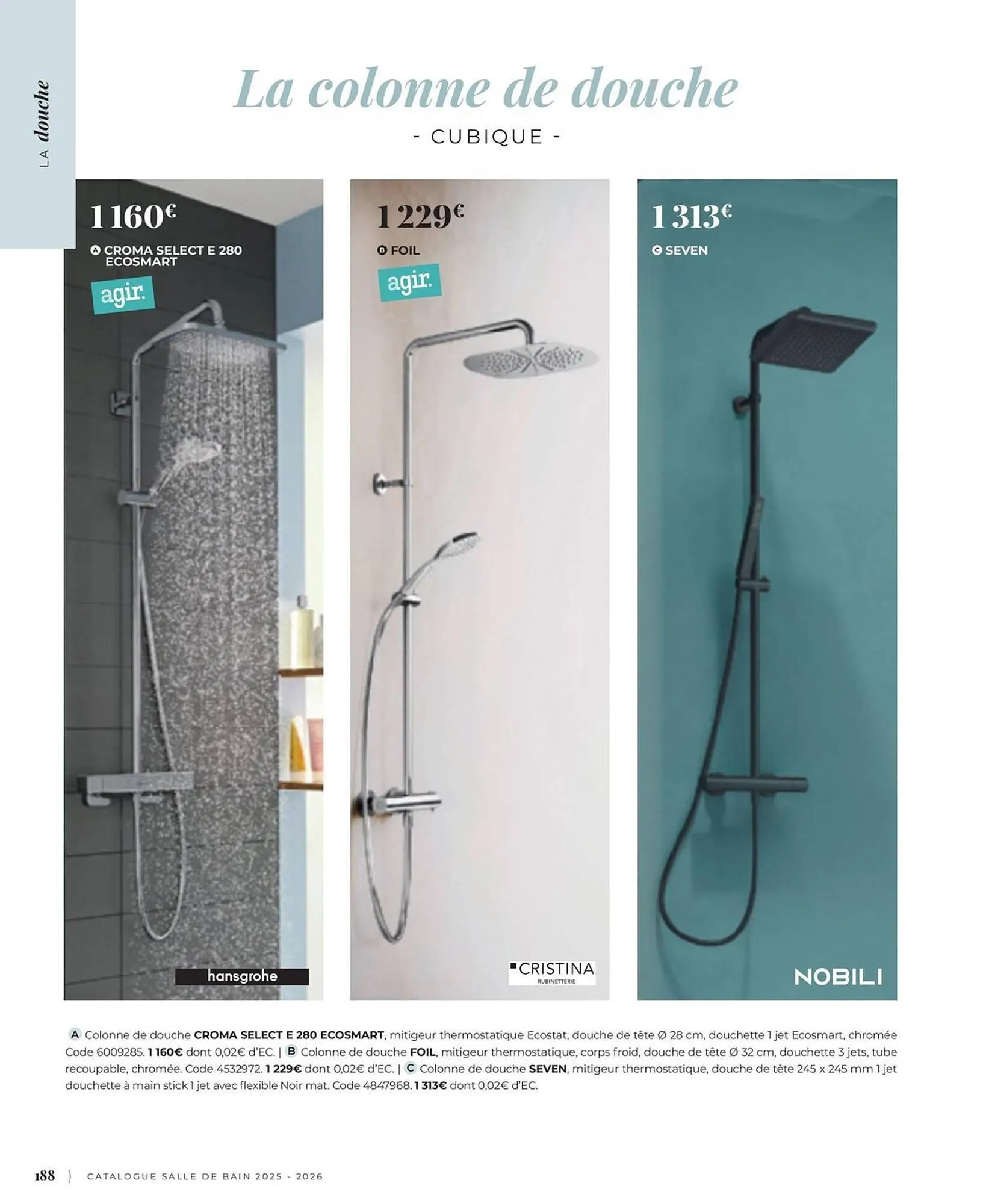Catalogue Cedeo du 3 juin au 31 décembre 2025 - Catalogue page 188