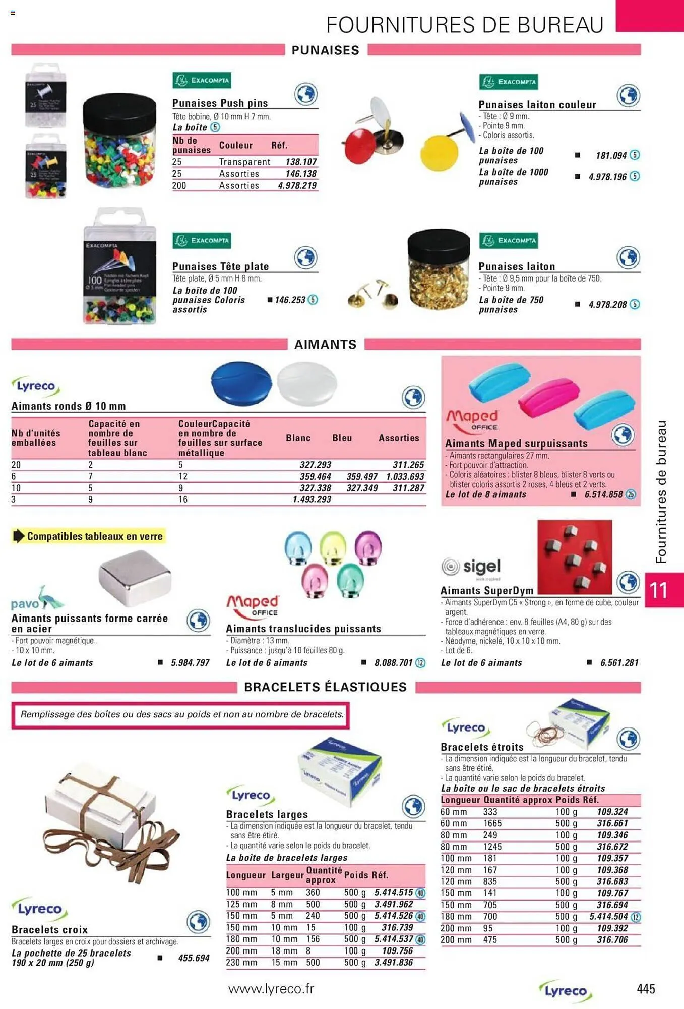 Catalogue Lyreco du 15 mai au 31 décembre 2023 - Catalogue page 445